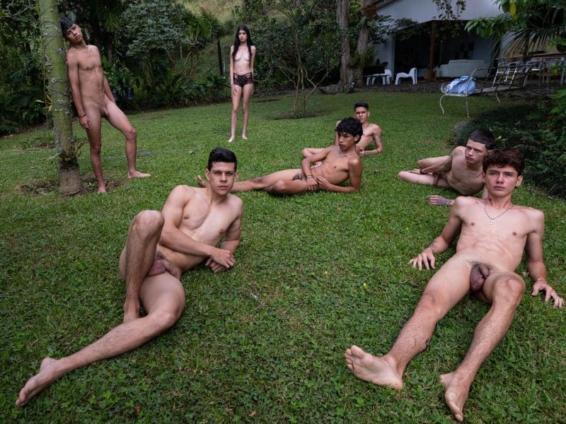 Medellin on the Grass of the Finca